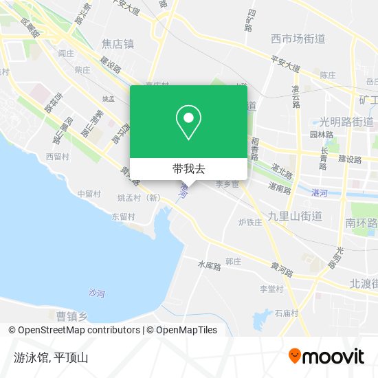 游泳馆地图
