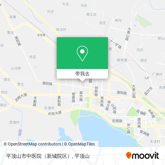 平顶山市中医院（新城院区）地图