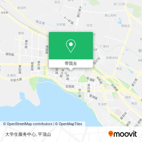 大学生服务中心地图