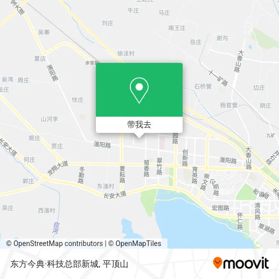 东方今典·科技总部新城地图