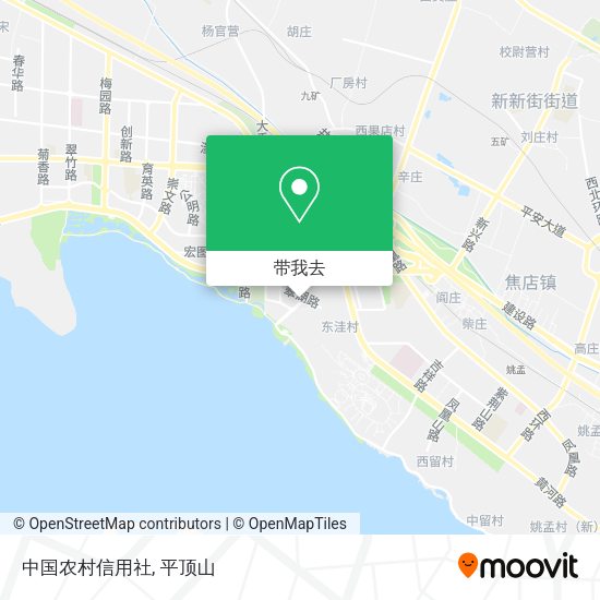 中国农村信用社地图