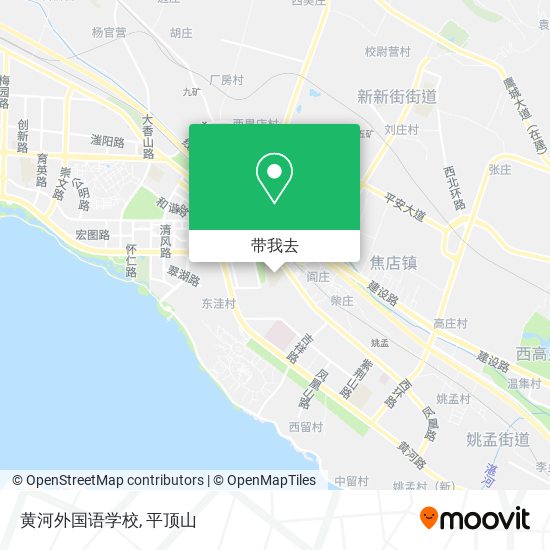 黄河外国语学校地图