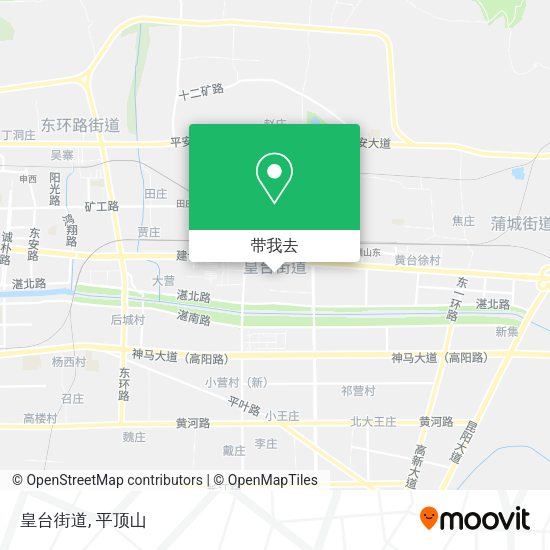 皇台街道地图