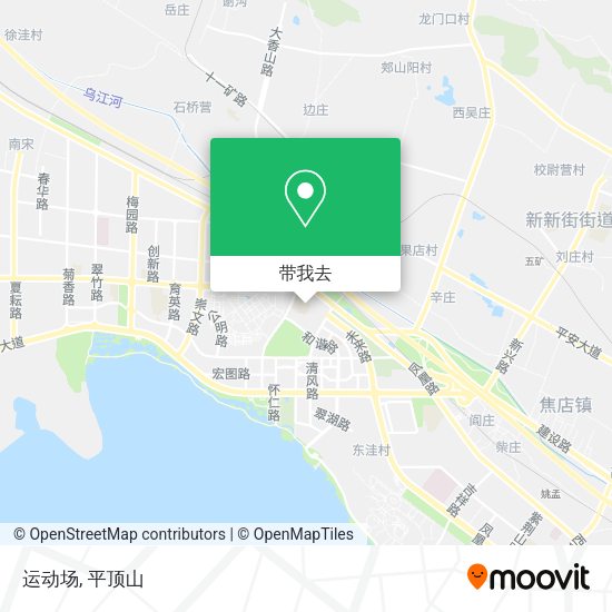运动场地图