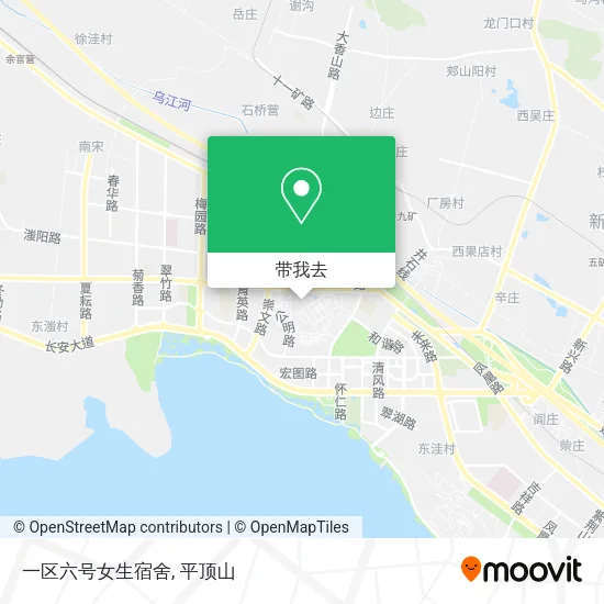 一区六号女生宿舍地图
