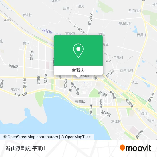 新佳源量贩地图