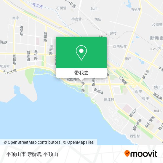 平顶山市博物馆地图