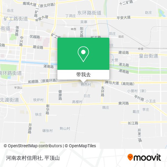 河南农村信用社地图