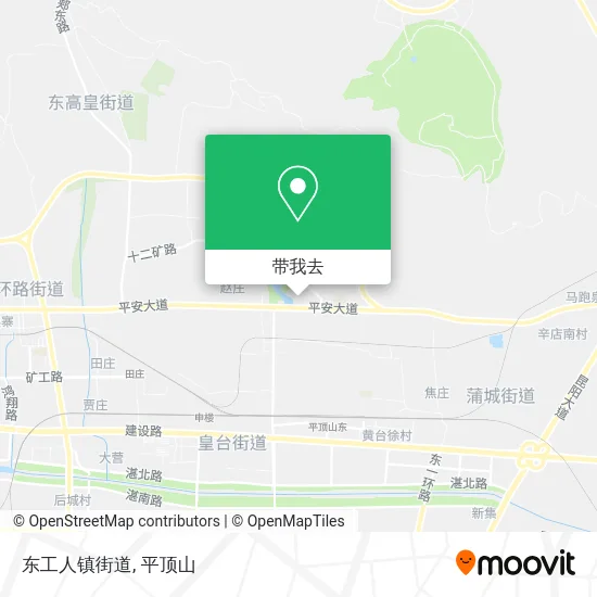 东工人镇街道地图