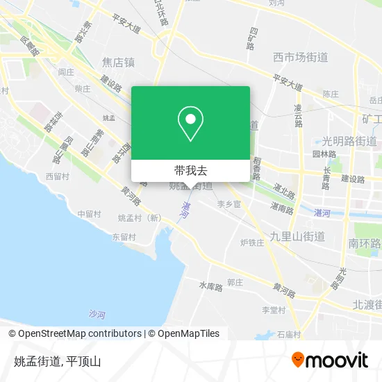 姚孟街道地图