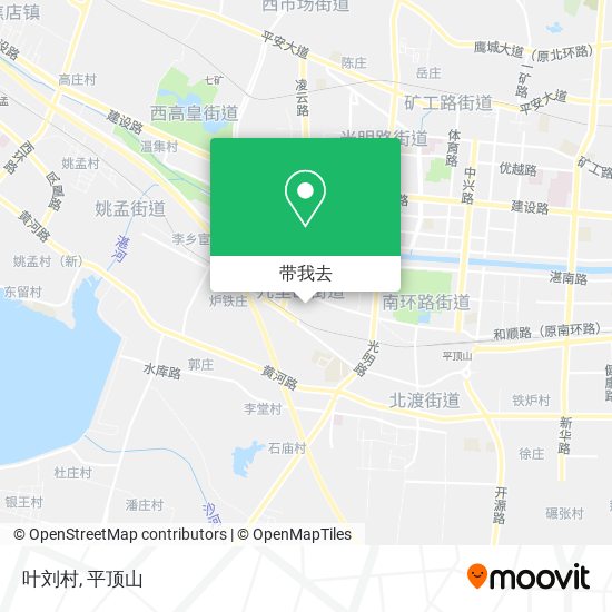 叶刘村地图