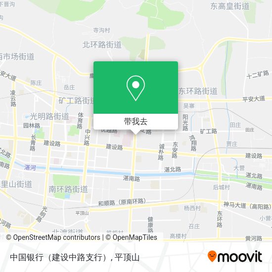 中国银行（建设中路支行）地图