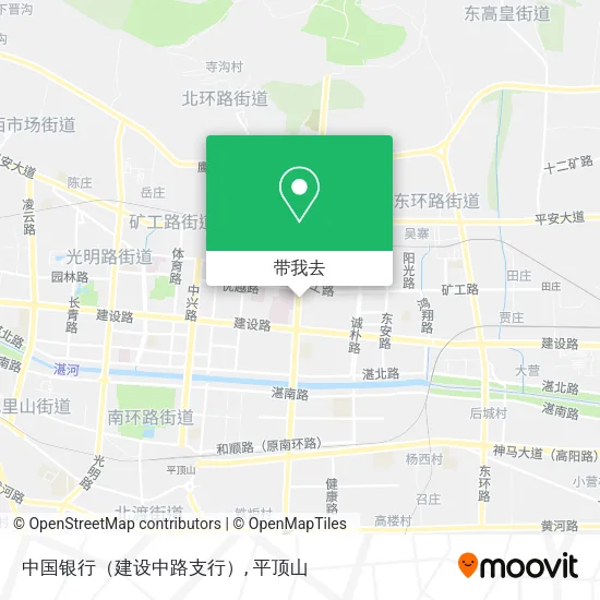 中国银行（建设中路支行）地图