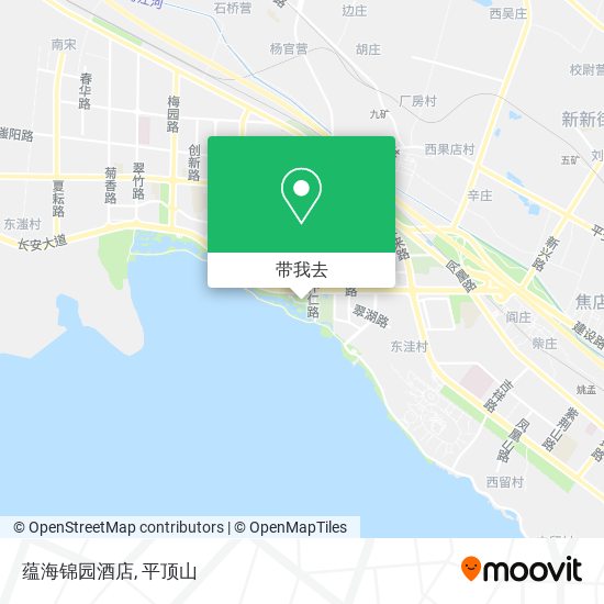 蕴海锦园酒店地图