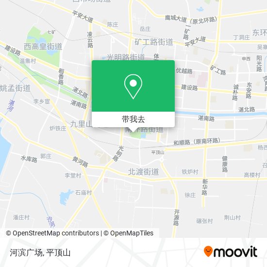 河滨广场地图