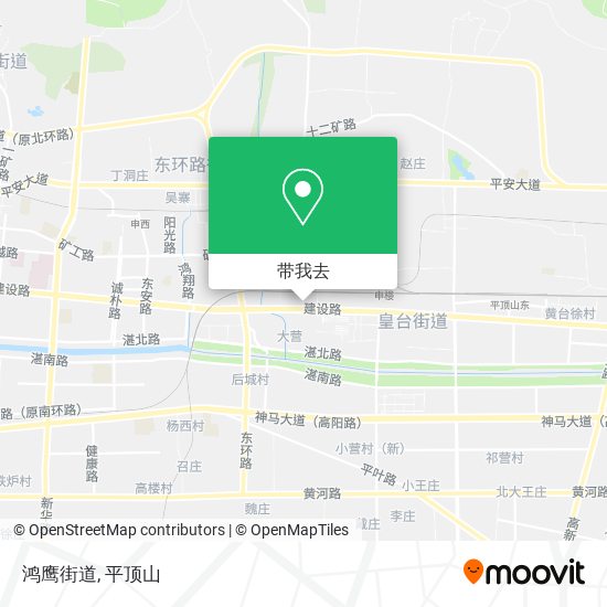 鸿鹰街道地图