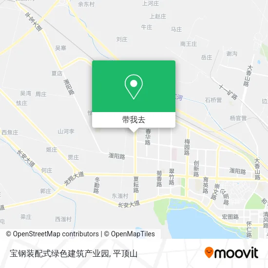 宝钢装配式绿色建筑产业园地图