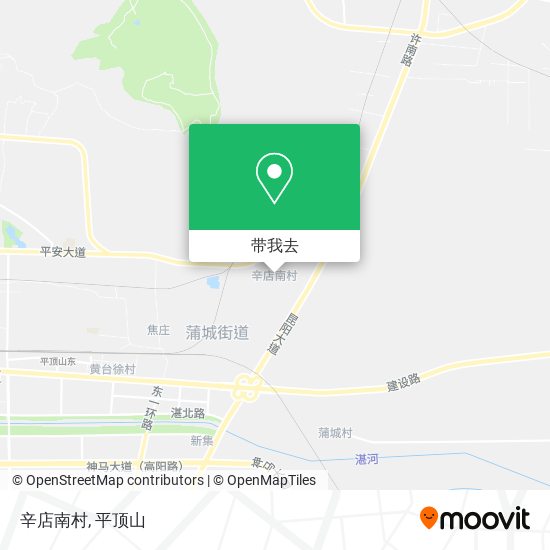 辛店南村地图