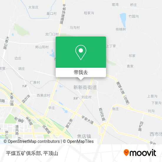 平煤五矿俱乐部地图