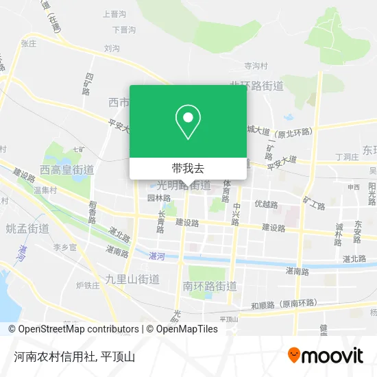 河南农村信用社地图