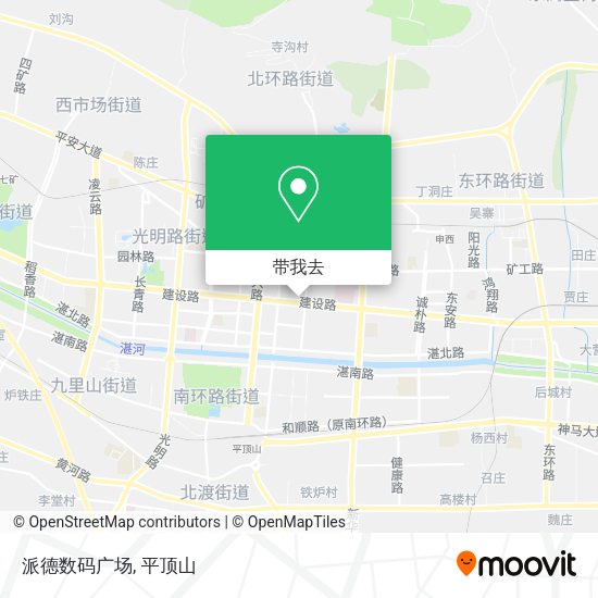 派德数码广场地图