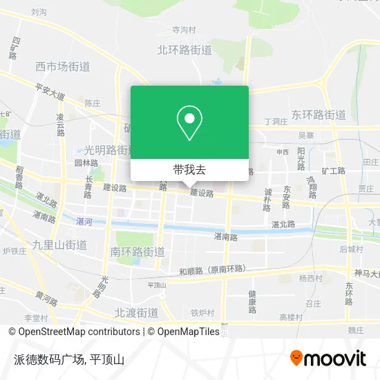派德数码广场地图