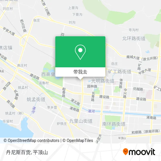 丹尼斯百货地图