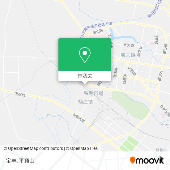 宝丰地图