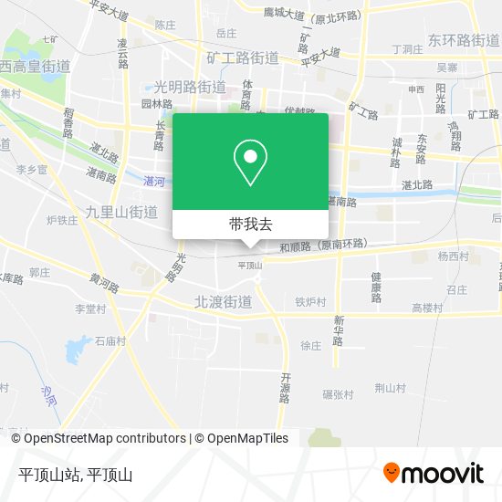 平顶山站地图