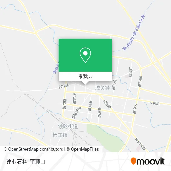 建业石料地图