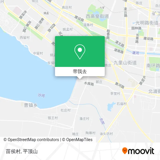苗侯村地图