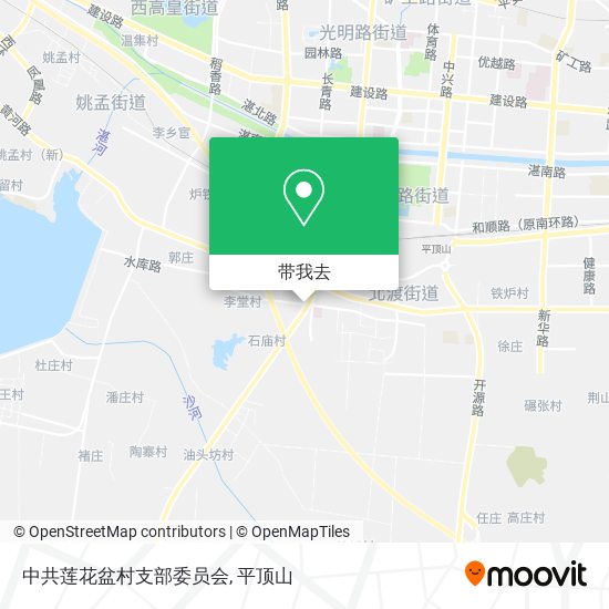 中共莲花盆村支部委员会地图
