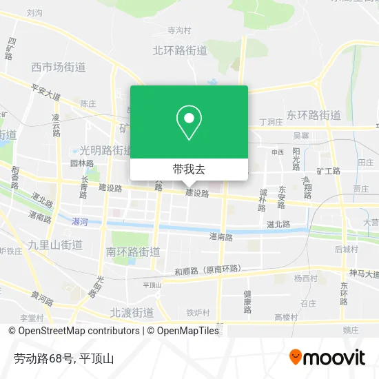劳动路68号地图