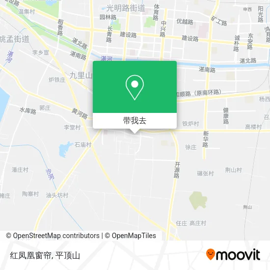 红凤凰窗帘地图
