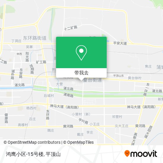 鸿鹰小区-15号楼地图