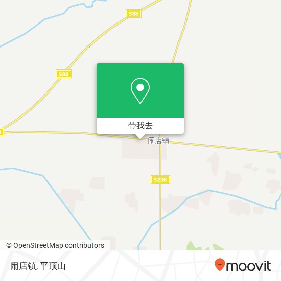 闹店镇地图