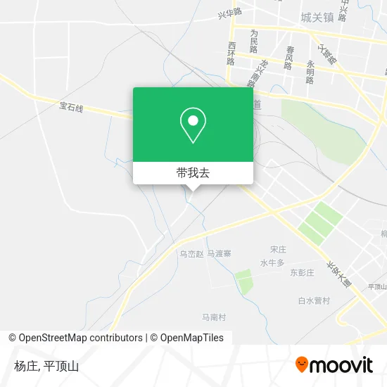 杨庄地图