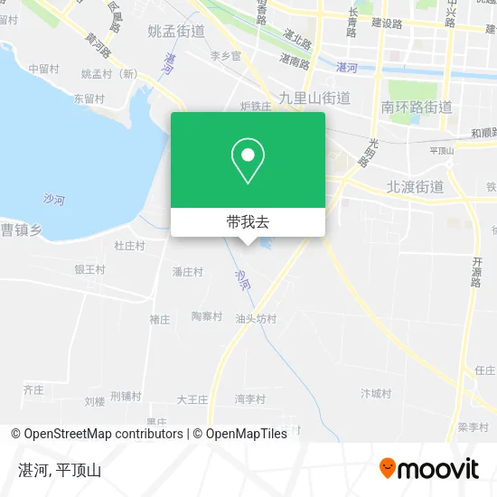 湛河地图