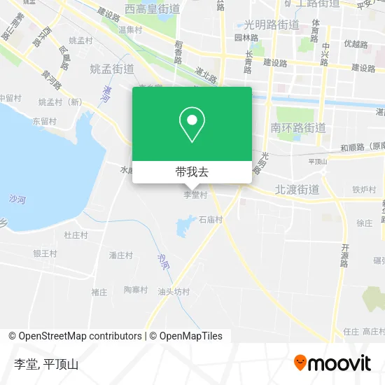 李堂地图