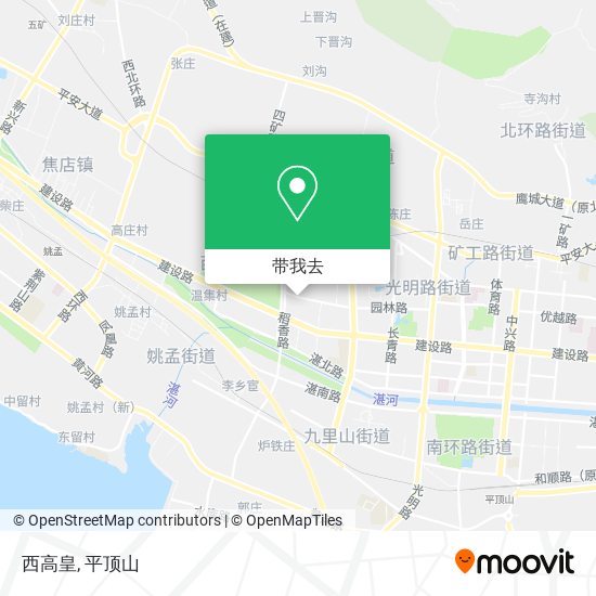 西高皇地图