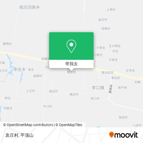 袁庄村地图