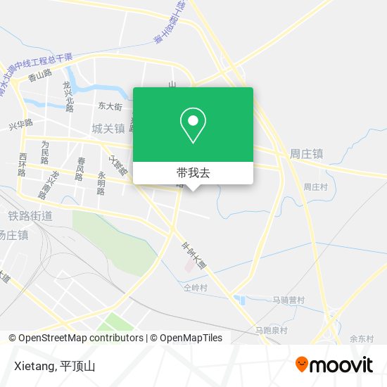 Xietang地图
