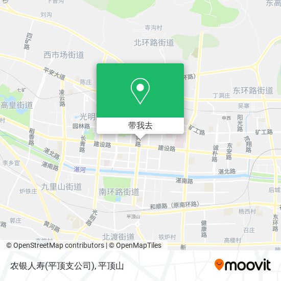 农银人寿(平顶支公司)地图