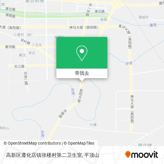 高新区遵化店镇张楼村第二卫生室地图