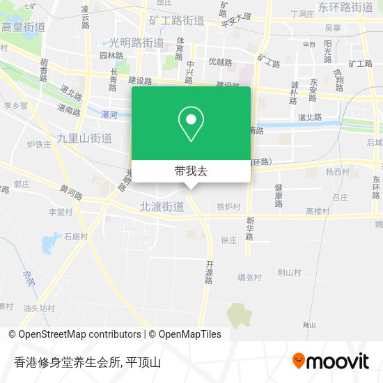 香港修身堂养生会所地图