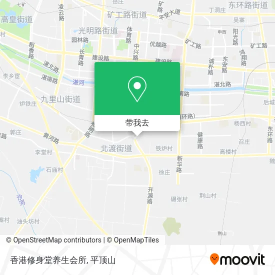 香港修身堂养生会所地图