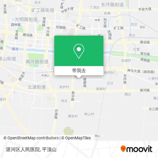 湛河区人民医院地图