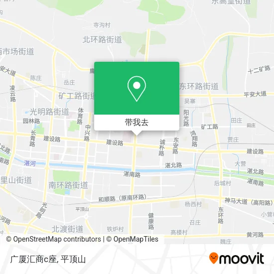 广厦汇商c座地图
