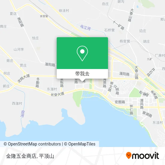 金隆五金商店地图