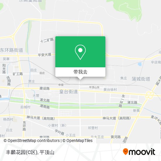 丰麟花园(C区)地图
